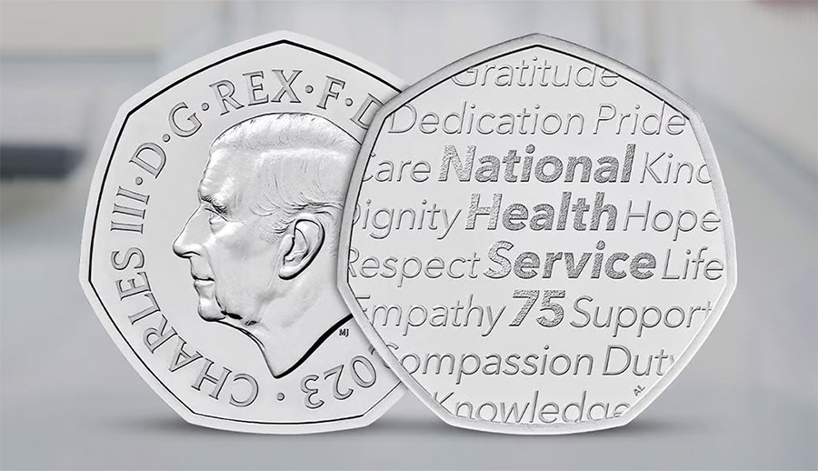 NHS 75th Anniversary 50p Coin Pack