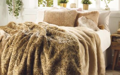 Faux Fur Throw