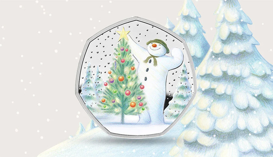 The Snowman 2024 50p Coin Set