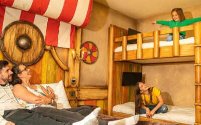 Family Stay in a Viking Room at Drayton Manor