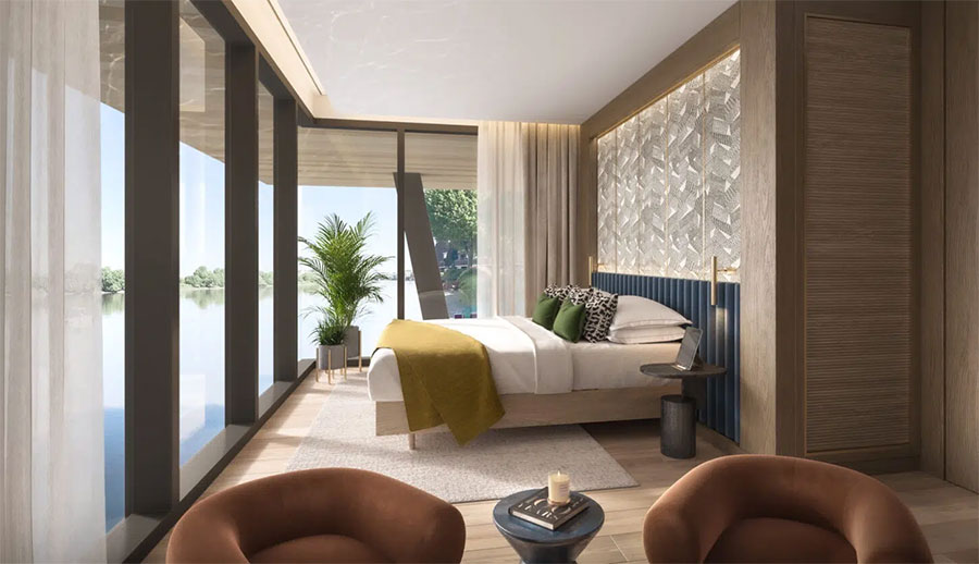 Boutique Hotel Stay & Dinner At Fulham Pier