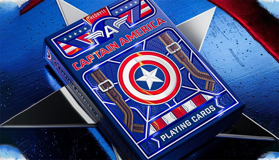 Captain America Playing Cards