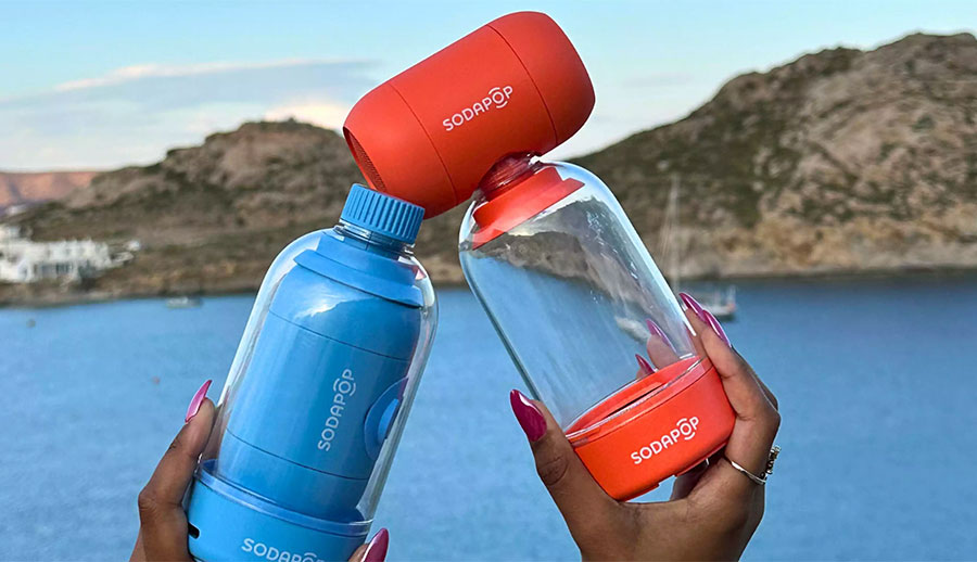 Sodapop Portable Bottle Bluetooth Speaker