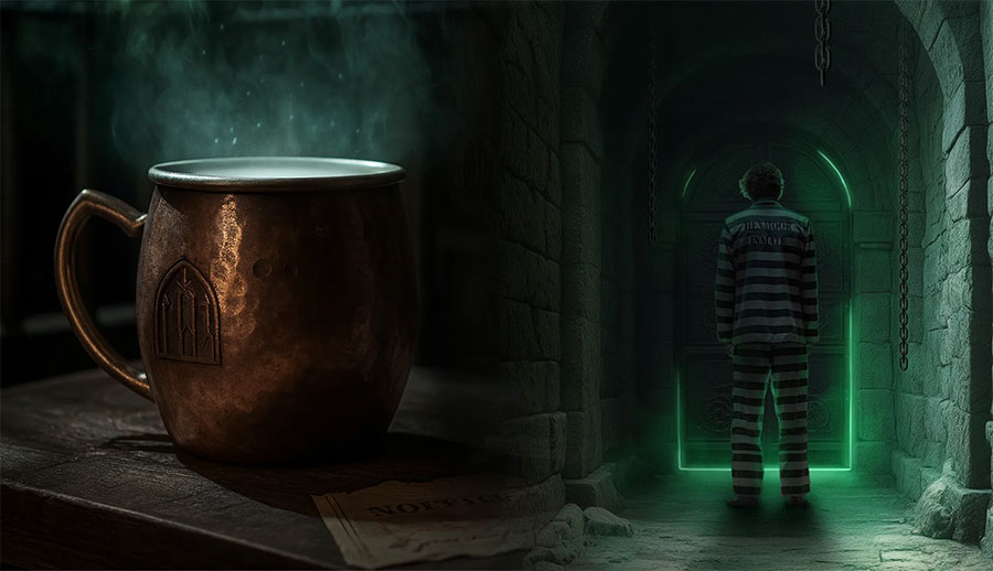 Night Out At London’s Wizarding Cocktail Bar