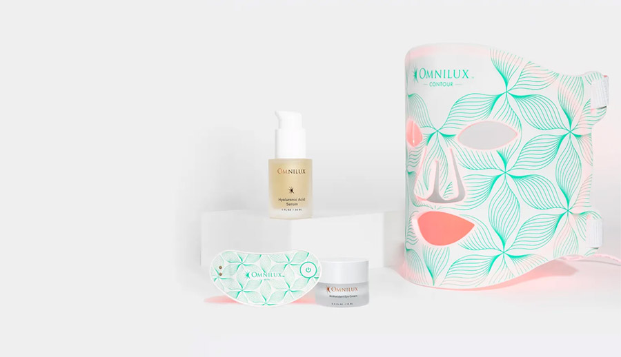 Omnilux’s Brightening Eye & Skincare Bundle