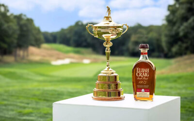 Bottle of Elijah Craig Bourbon