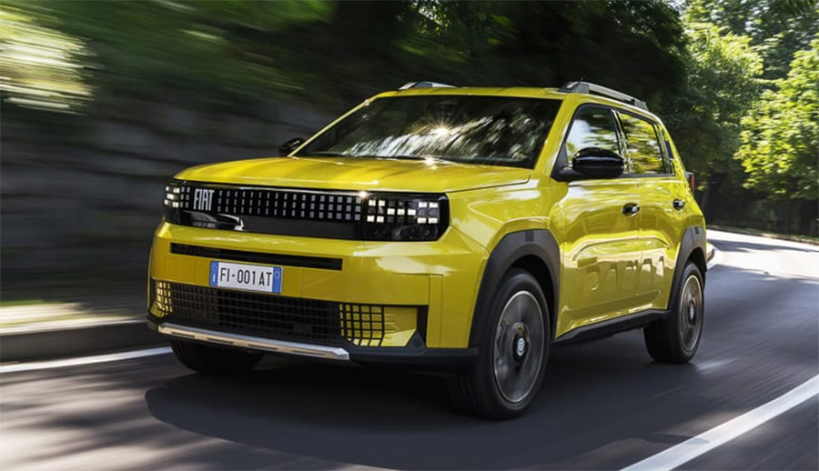 Fiat Grande Panda La Prima Electric Car