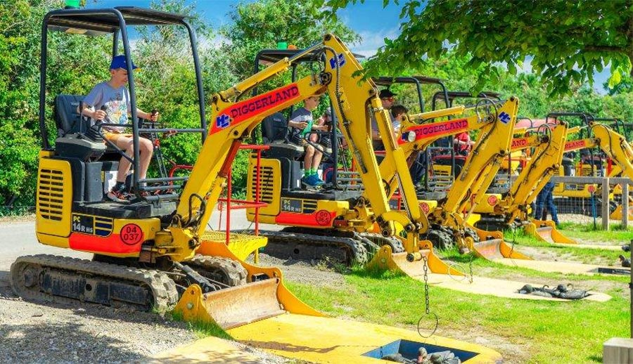 Family Ticket to Visit Diggerland