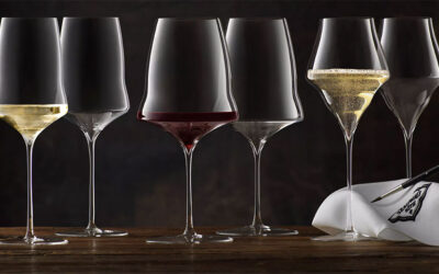 Set of Josephinenhütte Wine Glasses