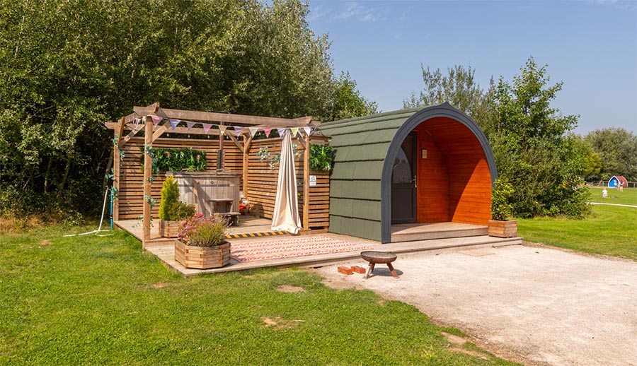 Overnight Stay in a Heated Pod