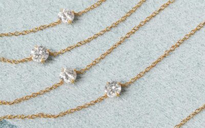 Pair Of Lab-Grown Diamond Earrings