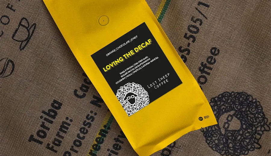 Decaf from Lost Sheep Coffee