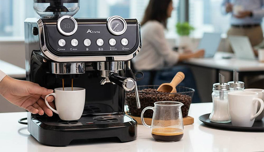 The Alivio Bean to Cup Coffee Machine