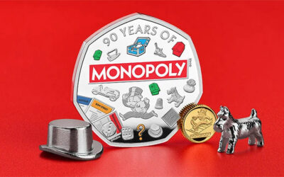 Ninety Years of MONOPOLY Colour Coin