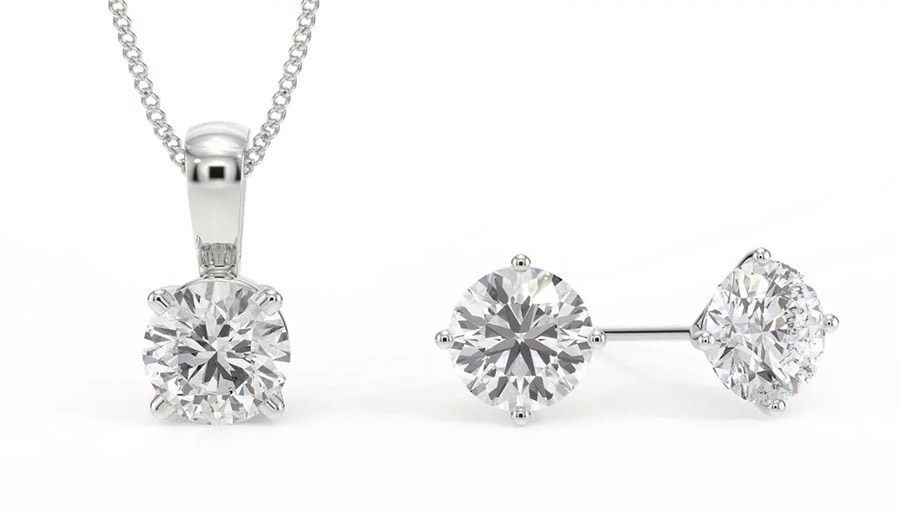 Necklace And Earrings Set