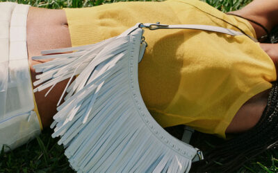 Leather Fringed Duo Crossbody Bag