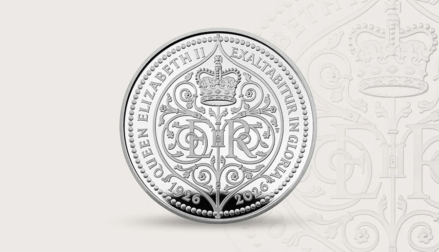 100th Anniversary of Queen Elizabeth II £5 Coin