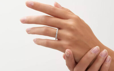 £1,500 Platinum 77 Diamonds Eternity Ring