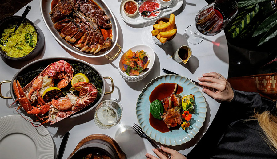 £400 Dinner At Olympia’s Iconic New Landmark