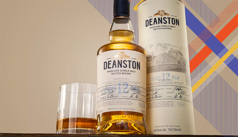 Bundle of Deanston Core Range Whiskies