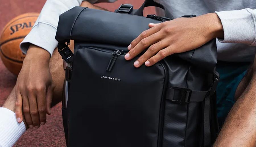 All-Black Travel Set From Kapten & Son