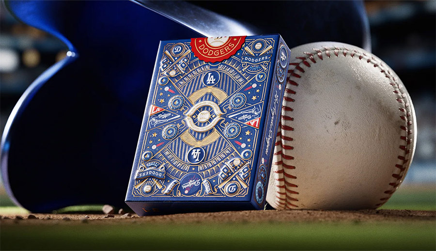 Dodgers Playing Cards
