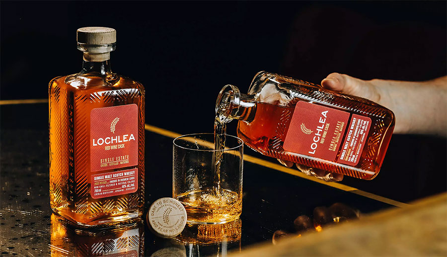 Lochlea Red Wine Cask Whisky