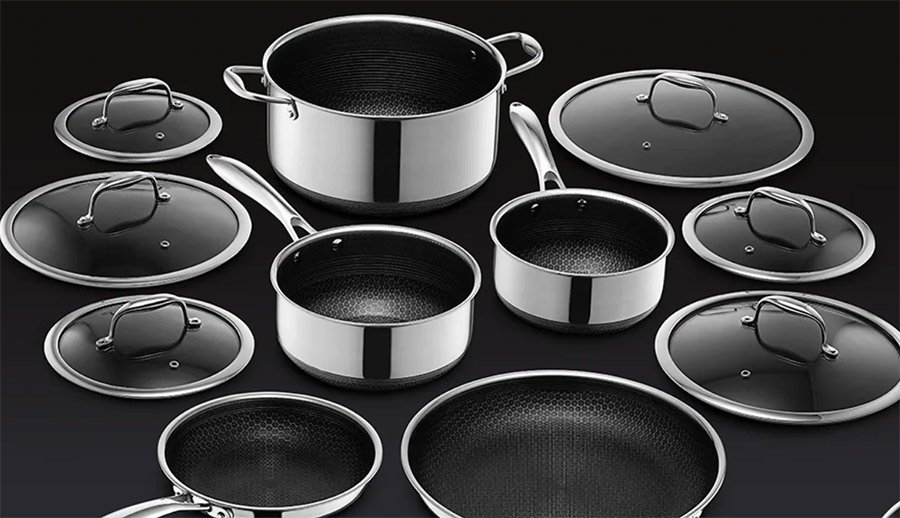 HexClad Hybrid Cookware Set