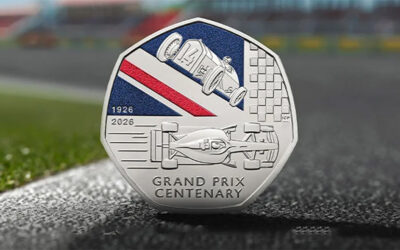 Grand Prix Centenary 50p Coin Pack