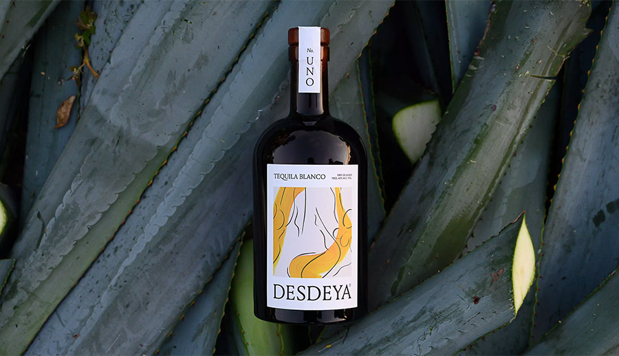 Three Bottles of Desdeya Uno Tequila
