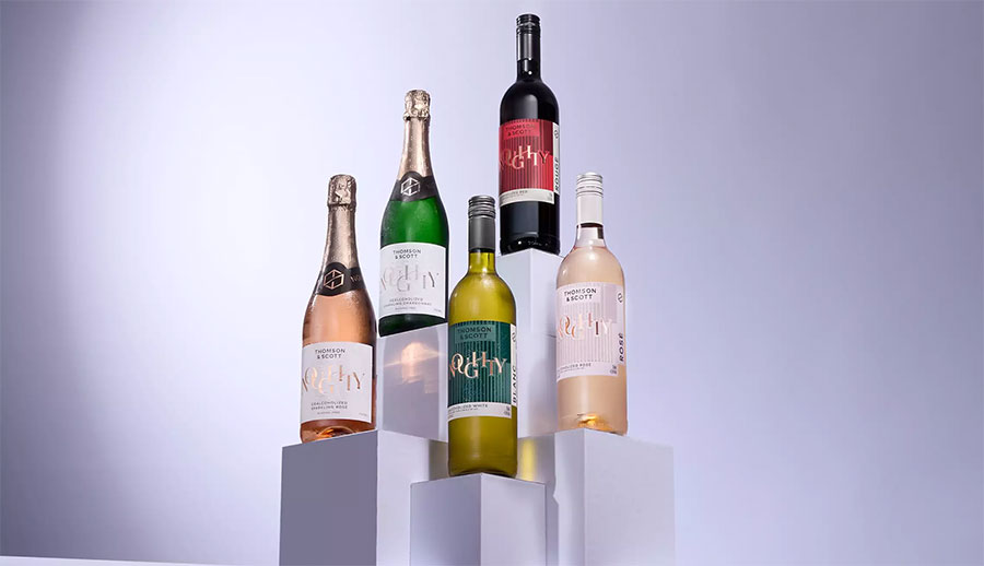 Case of Six Bottles of Noughty Wine