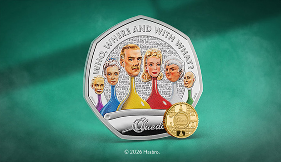 Cluedo 50p Coin Pack